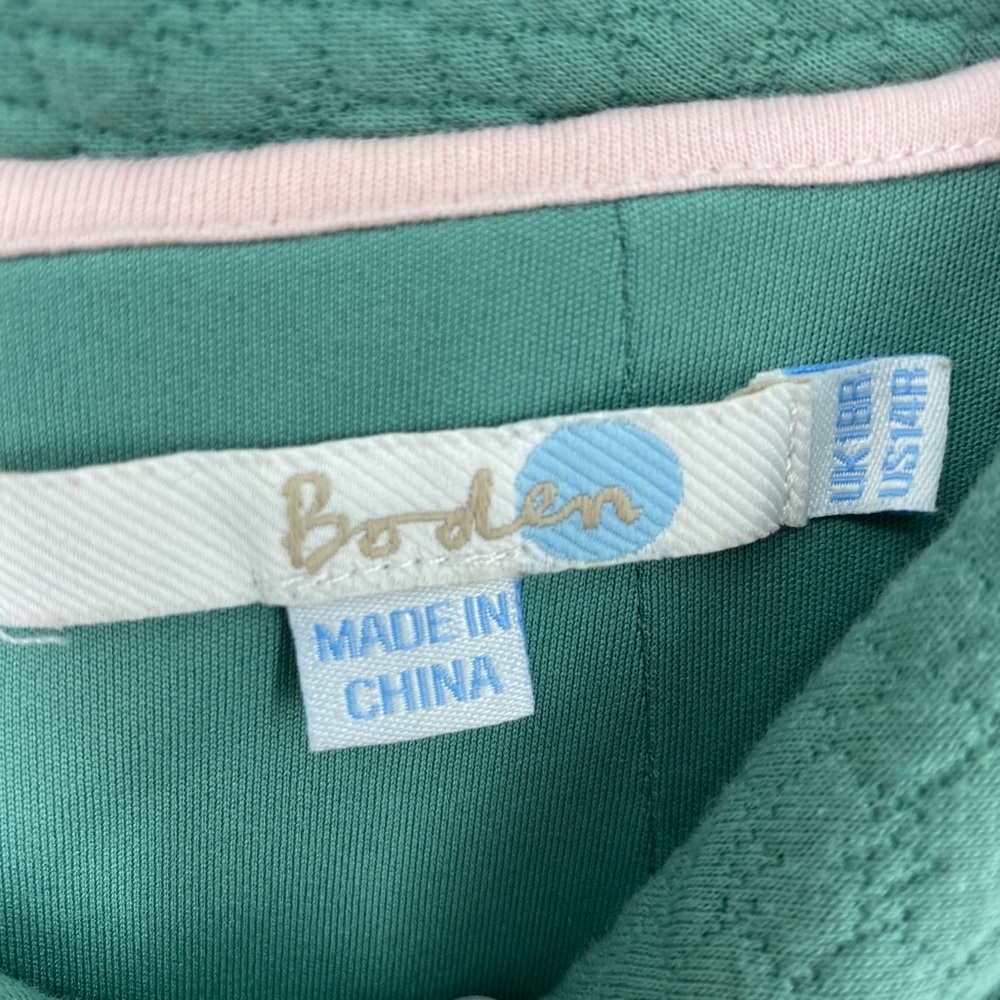 Boden Mint Long Sleeve Dress - Picture 4 of 5